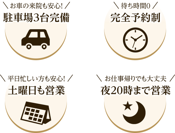 東海村のみなさまから好評な4つのポイント